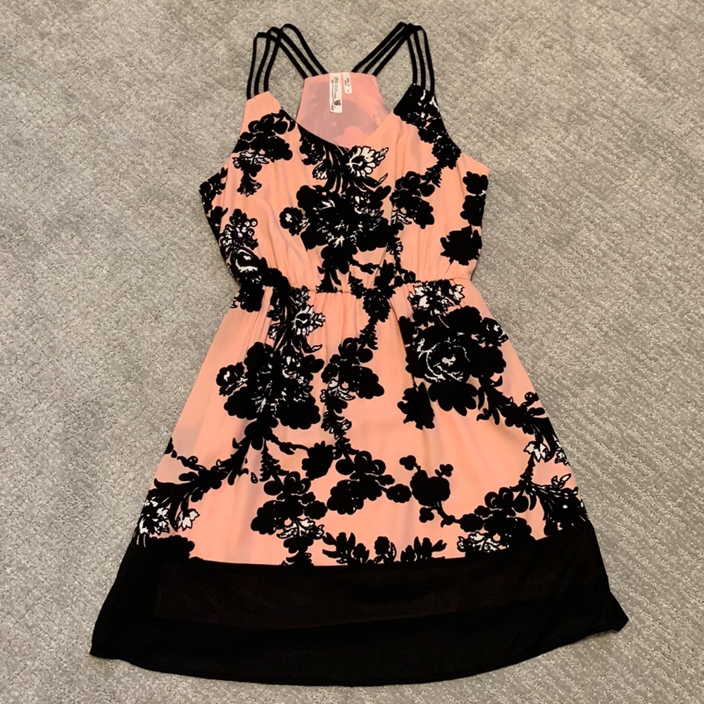 Knee Length Floral Dress